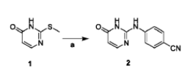 4-[(4-羥基-2-嘧啶基)氨基]苯腈的合成路線