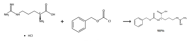 CBZ-L-精氨酸的合成路線