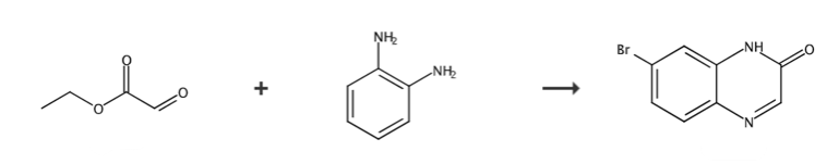 7-溴-2(1H)-喹喔啉酮的合成路線(xiàn)