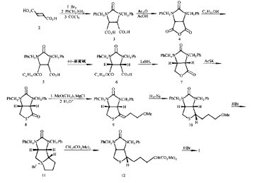 D-生物素的合成路線