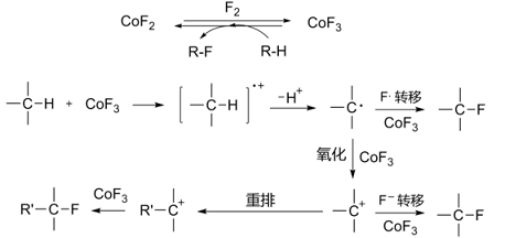 單電子轉(zhuǎn)移及碳正離子中間體機理