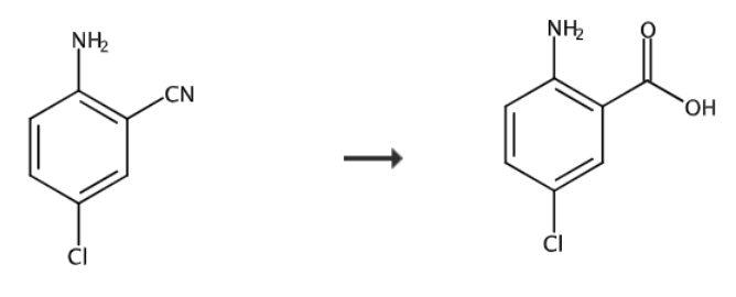 2-氨基-5-氯苯甲酸的合成路線