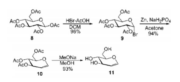 D-葡萄烯糖的合成路線