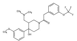 3-三氟甲氧基苯乙酸的結(jié)構(gòu)式