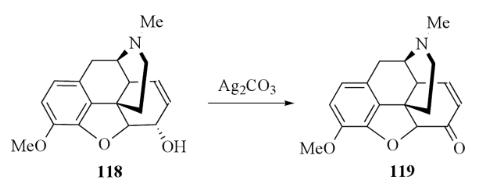 Silver carbonate Reaction