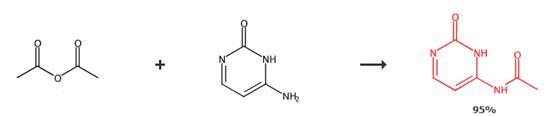 N4-乙酰胞嘧啶的合成路線