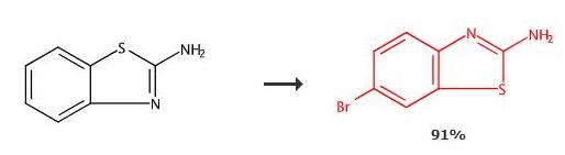  2-氨基-6-溴苯并噻唑的合成路線