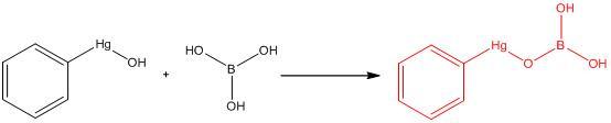 硼酸苯汞的合成路線
