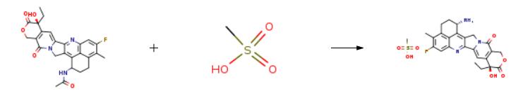 synthesis of Exatecan mesilate.png