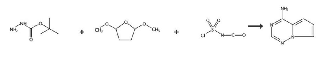 吡咯并[2，1-F][1，2，4]三嗪-4-胺的合成路線