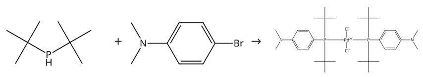 二氯二叔丁基-(4-二甲基氨基苯基)磷鈀(II)的合成簡介