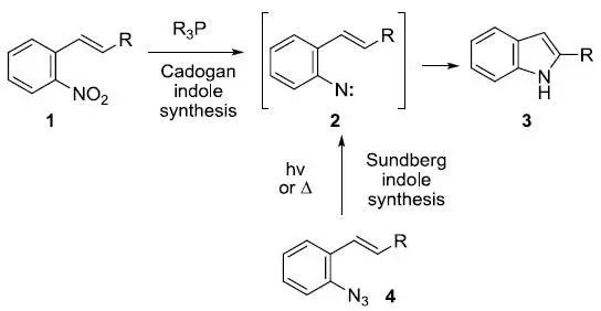 Cadogan–Sundberg吲哚合成