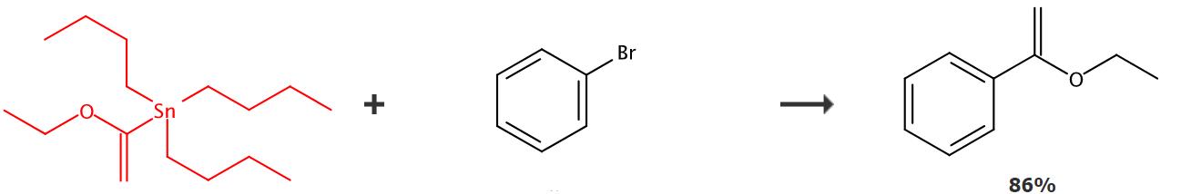 三丁基(1-乙氧基乙烯)錫的應(yīng)用