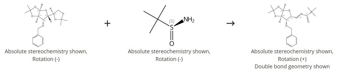 Intermediate in Synthesis of D-xylofuranose-derived t-butanesulfinyl aldimines.jpg