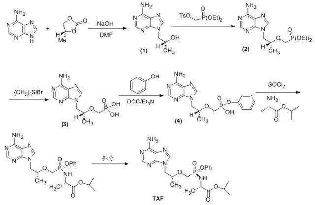 替諾福韋艾拉酚胺富馬酸鹽反應(yīng)式1.jpg
