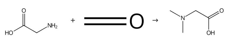N，N-二甲基甘氨酸的合成路線