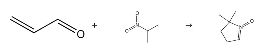 圖3 5，5-二甲基-1-吡咯啉-N-氧化物的合成路線(xiàn)