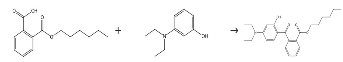 二乙氨基羥苯甲?；郊姿峒乎サ暮铣陕肪€