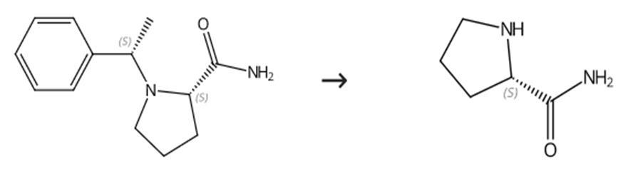  圖1 L-脯氨酰胺的合成路線