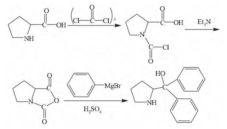 (R)-(+)-α,α-二苯基脯氨醇的應用與制備