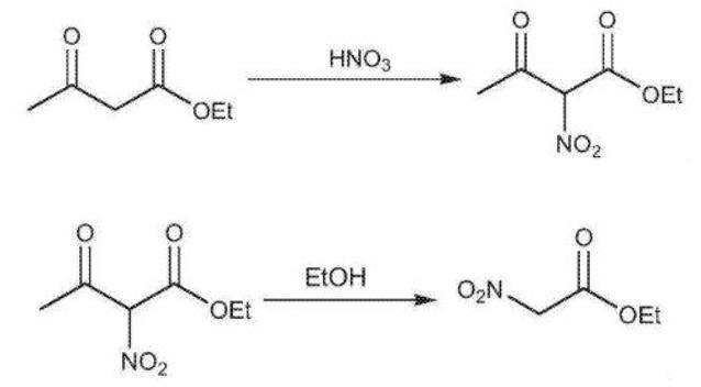 硝基乙酸乙酯合成路線
