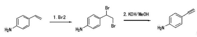 4-乙炔基苯胺合成路線