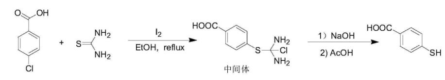 一種4-巰基苯甲酸的工藝方法 