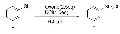 3-氟苯磺酰氯的合成