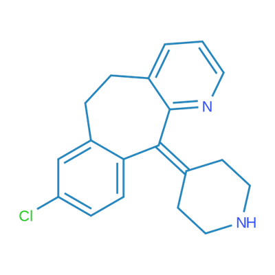 Desloratadine structural