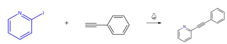 2-碘吡啶和炔烴的偶聯(lián)反應(yīng)