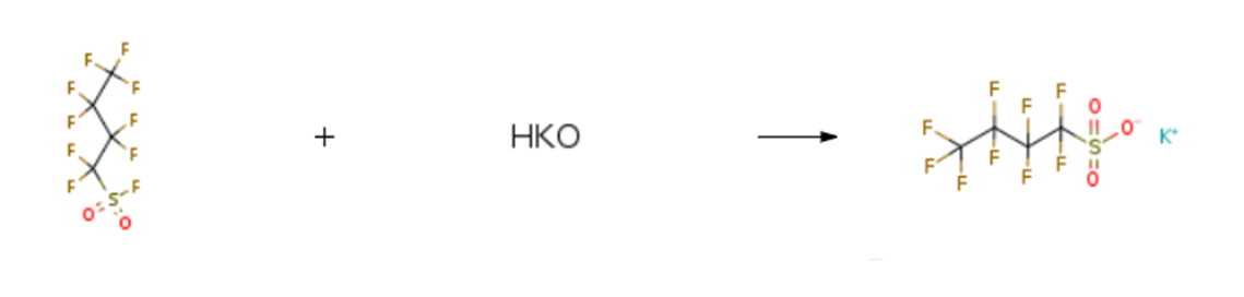 Potassium nonafluoro-1-butanesulfonate synthesis