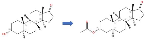 雄酮的酰化反應(yīng)