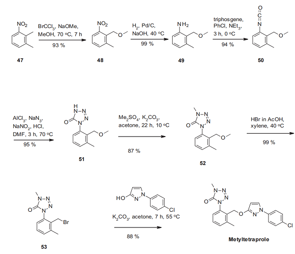 Metyltetraprole