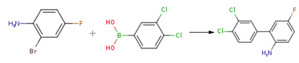 2-(3,4-Dichlorophenyl)-4-fluoroaniline