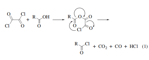 Oxalyl chloride Reactions