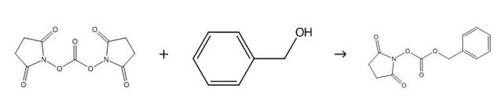 苯甲氧羰酰琥珀酰亞胺的合成路線