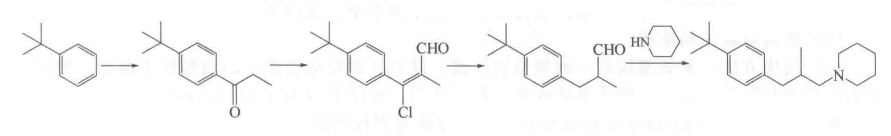 苯銹啶的合成路線