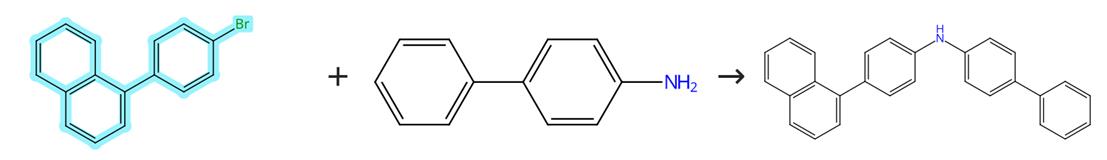 1-(4-溴苯基)萘的偶聯(lián)反應(yīng)