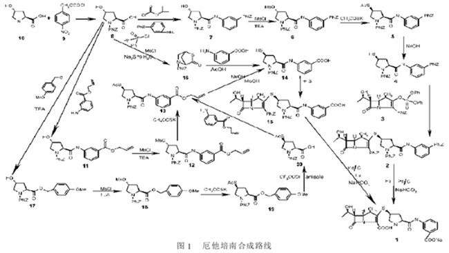 由厄他培南側(cè)鏈合成厄他培南.jpg