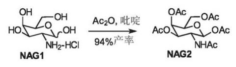 BETA-D-2-乙酰氨基-2-脫氧半乳糖 1,3,4,6-四乙酸酯的合成