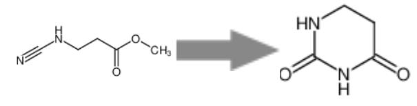 圖1 二氫尿嘧啶的合成反應(yīng)式.png