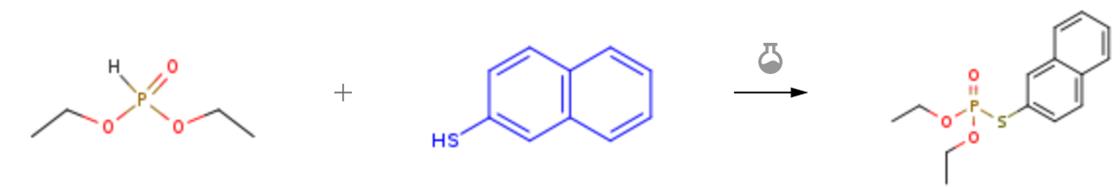 2-萘硫醇的膦?；磻?yīng)