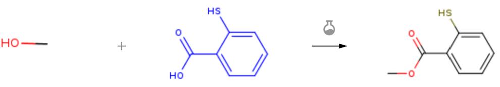 硫代水楊酸的酯化反應(yīng)