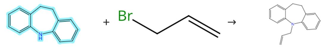 亞氨基二芐的烯丙基化反應(yīng)