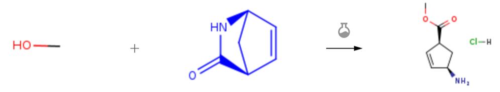 (-)-文斯內(nèi)酯的醇解反應(yīng)