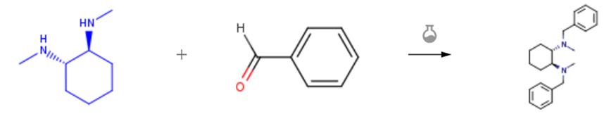 (1S,2S)-(+)-N,N'-二甲基-1,2-環(huán)己二胺的縮合反應(yīng)