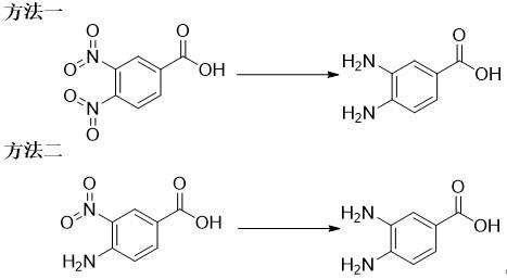 3,4-二氨基苯甲酸的合成工藝