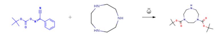 2-(叔丁氧羰基氧亞氨基)-2-苯乙腈的化學(xué)性質(zhì)