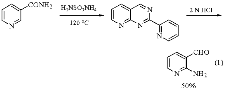 2-Amino-3-pyridinecarboxaldehyde synthesis