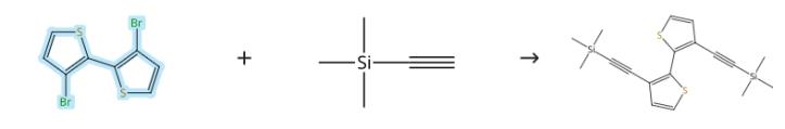 3,3'-二溴-2,2'-聯(lián)噻吩的偶聯(lián)反應(yīng)